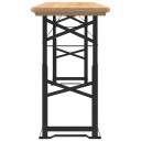 vidaXL Sammenleggbart ølbord 170x50x75/105 cm heltre gran