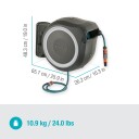 Gardena Veggslangeboks Rollup M/L 13 mm, 25 meter