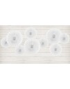 PartyDeco Papirvifte Hvit - 3-pakning