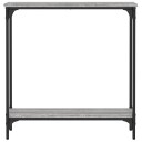  Konsollbord grå sonoma 75x22,5x75 cm konstruert tre 8720845419745