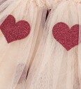 Konges Sløjd Tyllskjørt - Tullie - Coeur Glitter - Konges Sløjd - 1½ år (86) - Skjørt - Beige