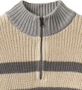 Wheat Genser   Strikk   Simo   Dry Tre   Wheat   5 år (110)   Genser Beige Blå Brun Grå