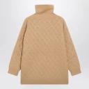 Max Mara Dame Strikkevarer Beige M,
