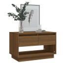 vidaXL TV-benk brun eik 70x41x44 cm sponplate