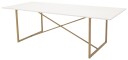 Venture Design Palace spisebord Hvit 240 x 100 cm Hvit