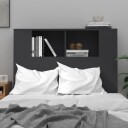 vidaXL Sengegavlskap svart 100x18,5x104,5 cm