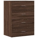  Skjenk brun eik 60x39x80 cm konstruert tre
