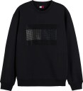 Tommy Jeans Tjw Flag Bling Sweatshirt   BLACK   M