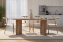 Dano Spisebord Oval 200 cm - Natur