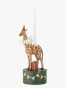 Bloomingville Mini Flor Lysestake Sjiraff 25 cm Multifarvet Polyresin