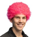 Boland Party Partners Afroparykk Neonrosa One size 85941