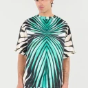 Roberto Cavalli Herre Topper Blå XL,