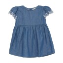 En Fant Kjole YD Stripe Old Rose (134 / 9 år)