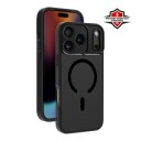 X2O Mag Frosted Deksel for iPhone 17 Pro Max   Svart
