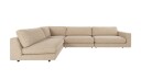 Rowico Home Duncan hjørnesofa åpen V Beige Bobby 2 345 x 216 x 78 cm Beige