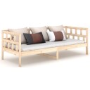 vidaXL Dagseng heltre furu 90x190 cm