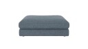 Rowico Home Duncan fotskammel Middels blå Bobby 15 112 x 103 x 41 cm Blå