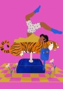 Put a tiger in your heart Plakat / 40x50
