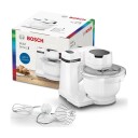 Bosch MUMS2AW00 Kjøkkenmaskin 700W Hvit 3.8L med Eltekrok og Kjøttkvern