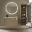 INR Iconic Nordic Rooms Twin 40 Høyskap med 4 Hyller og 2 Skuffer B400xh1600xd390mm NCS Farge / 40cm Venstre Hengslet