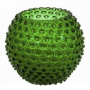 Klimchi  Hobnail vase 18 cm dark green