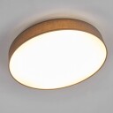 Lindby LED-stoff-taklampe Saira, 50 cm, grå