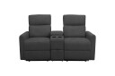 Recliner Dacoulas Antrasitt, Stoff/tre - Antrasitt, Stoff/tre
