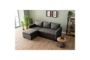 Tareen Sofa med Divan 3 seter   Mørkegrå