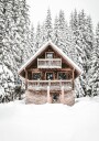 Holiday Cabin Plakat Plakat / 100x150cm