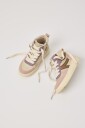 S J Sneaker ankelhøy Shine Lilla gull 34