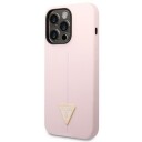 Guess Silikon Triangle Etui til iPhone 14 Pro 6,1" Lilla