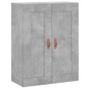  Veggskap betonggrå 69,5x34x90 cm konstruert tre 8720845950095