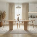 Cadron spisebord 180 cm rektangulært - Honningeik