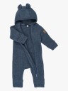 Mikk-Line Ulldress Merinoull Med Ører, Blue Melange, 68