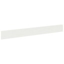 vidaXL Gjerdekant 20 pcs 100 x 12 cm Stål Hvit