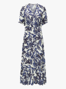 Only Chianti Short Sleeve long Dress Hvit S
