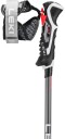 Leki Carbon 14 3D 115 cm, Black-Dark Anthracite-Bright Red