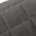 Vidaxl Vektdyne grå 138x200 cm 10 kg stoff
