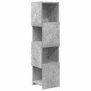  Hjørneskap Hvit 25,5x25x102cm Konstruert tre