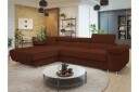 Gabina Sofa med Divan 3 seter   Brun