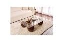 Sofabord Nordure Koushik Sofabord 110 cm Sand,Sjokoladebrun -