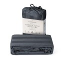 OlsenHome Bambus sengetøy - 140x220 cm - 100% Naturlig bambus -  - Koksgrå satengvevd dynetrekk