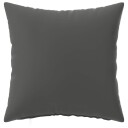 vidaXL Putetrekk 6 pcs HEERLEN Antrasitt 30 x 30 cm Polyester