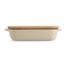 Kitchenaid Ovnsform med lokk 26 x 15,5 x 6,5 cm, creme