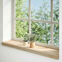  Vinduskarmer 2 stk Ubehandlet 70x20x2cm Heltre Eik