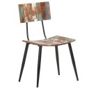  Spisestoler 6 stk gjenvunnet heltre 8720286066379