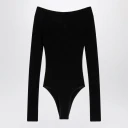 Alaïa Dame Topper Svart S,