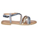 Sandal Frances lux   Blå 36