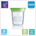 MAM Oppbevaringsboks 5-pack
