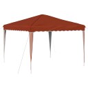 vidaXL Pop-up Festtelt 288 x 288 x 245 cm Terrakotta Oxford Stoff